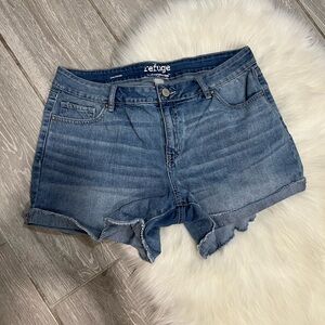 Charlotte Russe Women's Blue Denim Shorts